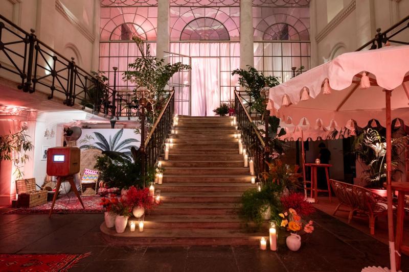 a london celebration inspired by egypt