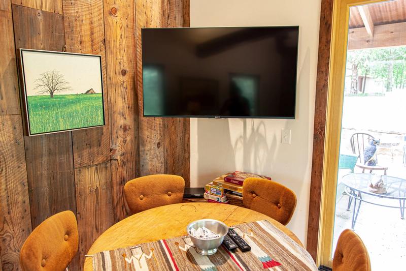Living room TV corner