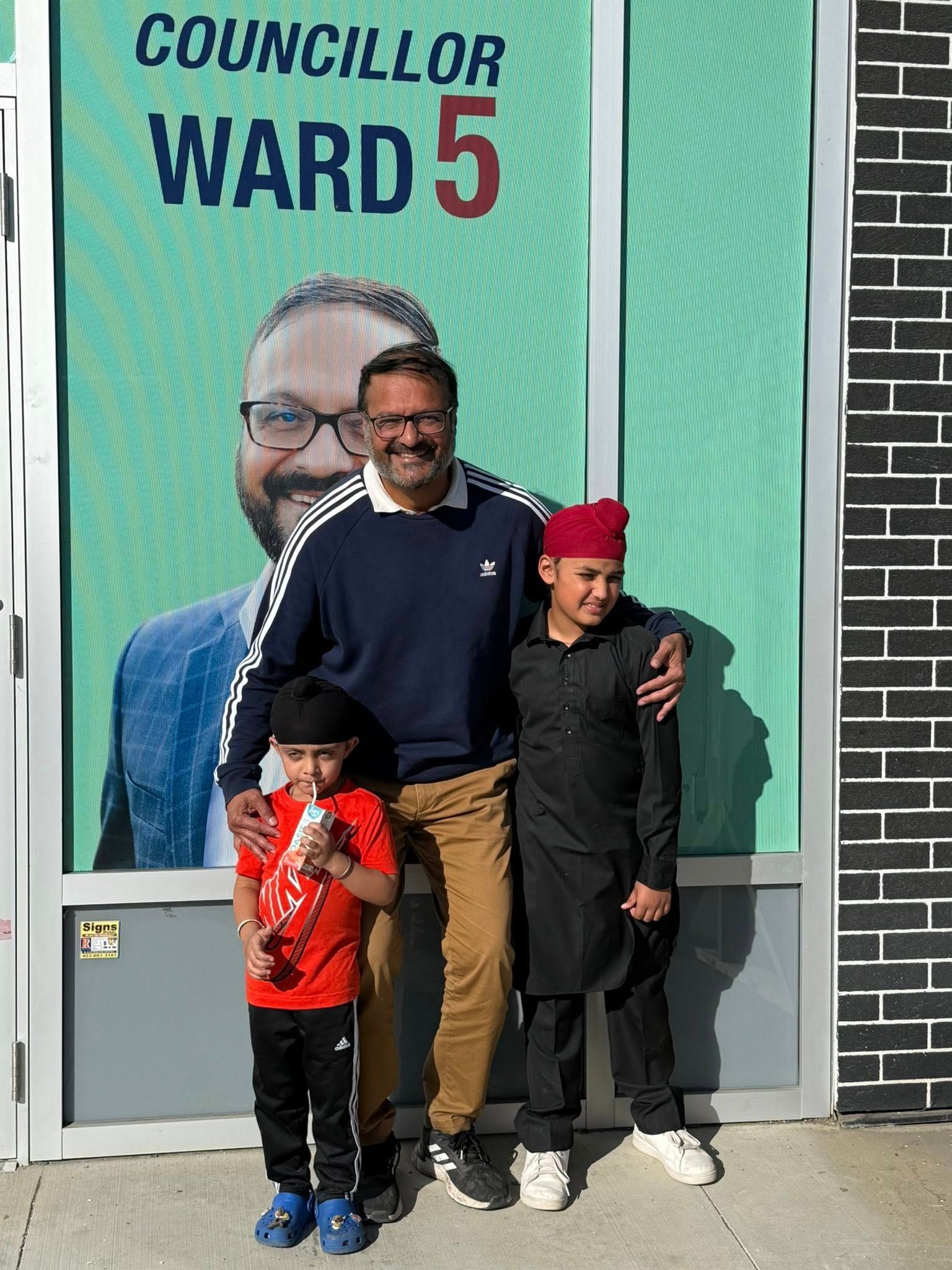 Happy to welcome a young resident, Sahib Singh