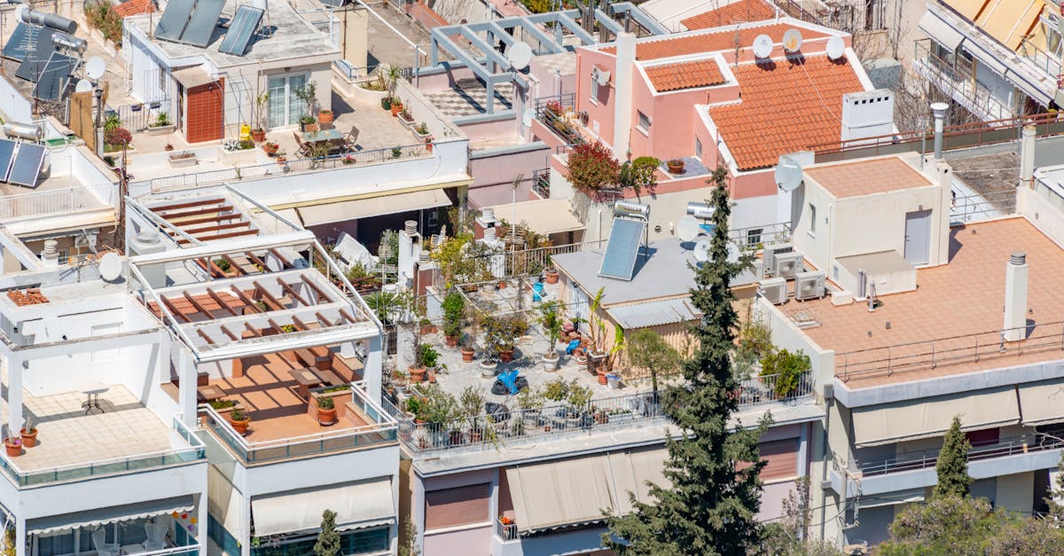 Toiture-terrasse d'un bâtiment
