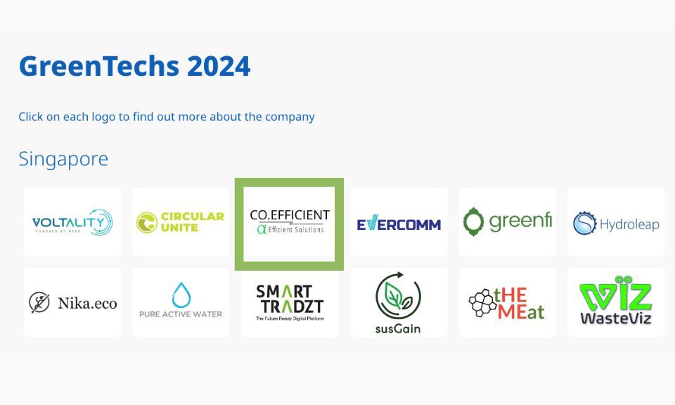 Co.Efficient Alpha wybrany do programu Greentech Accelerator 2024 UOB FinLab
