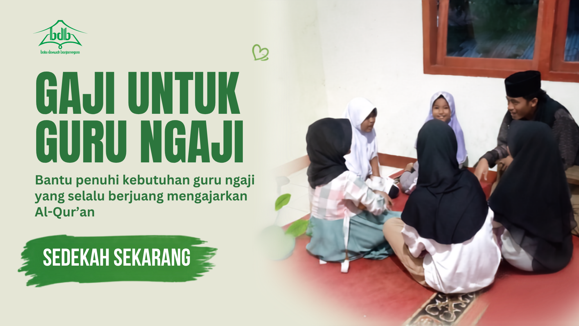 Gaji Untuk Guru Ngaji