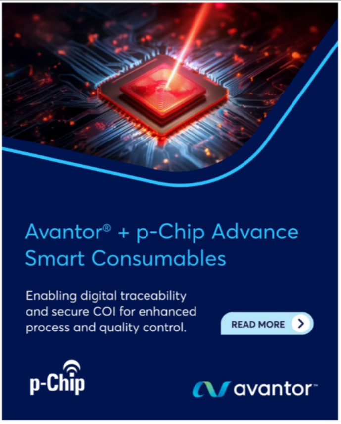 p-Chip and Avantor Partnership: Smart Consumables