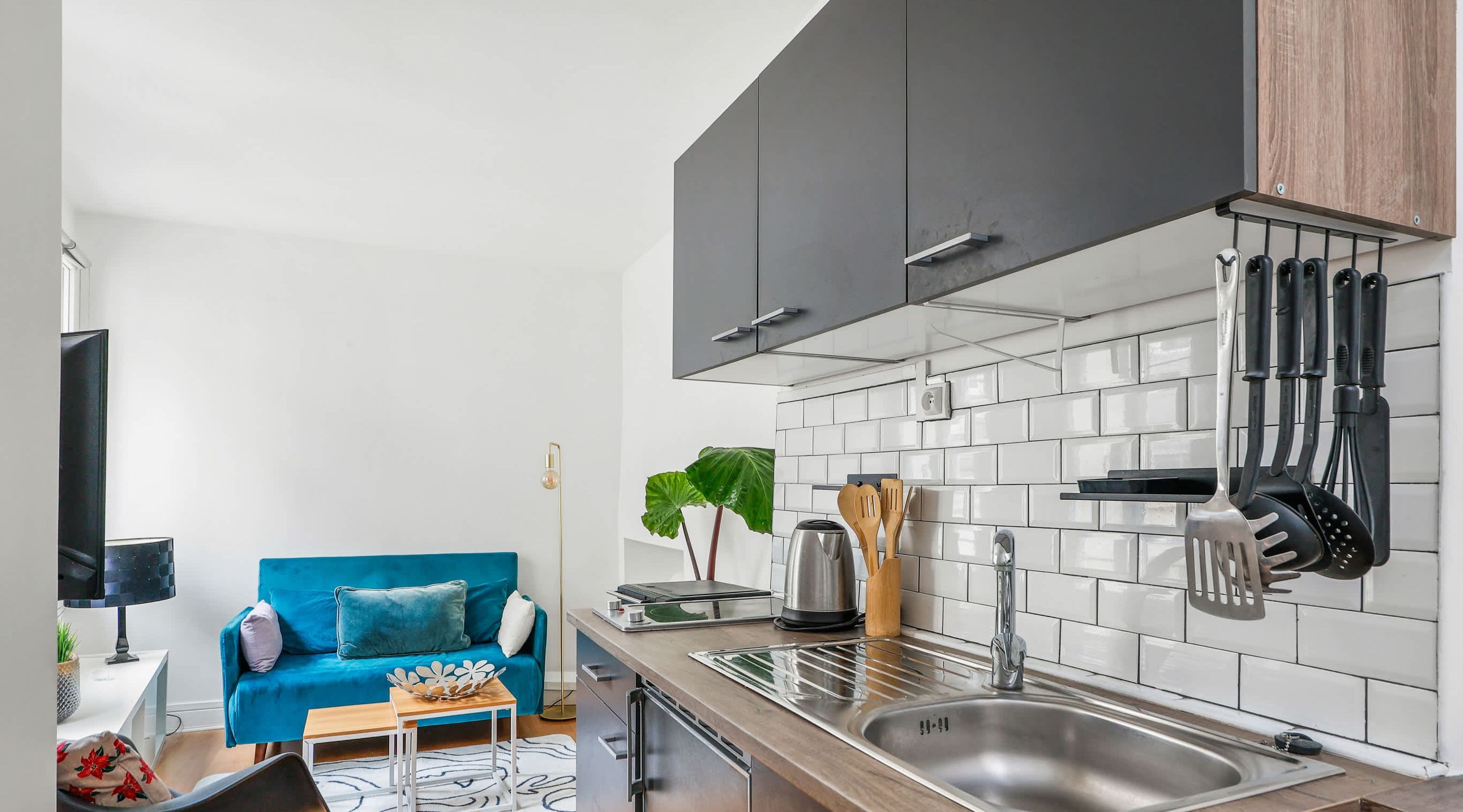 Appartement parisien lumineux et entièrement meublé