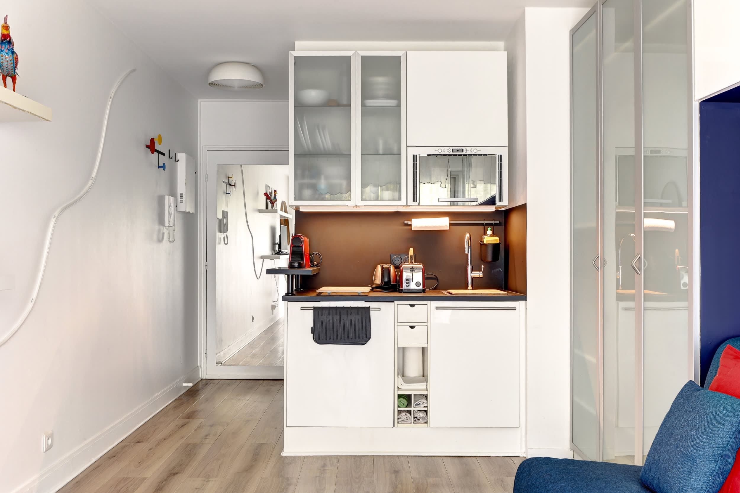 Studio meublé avec terrasse privée au 10 Rue Dranem, Paris 11ᵉ