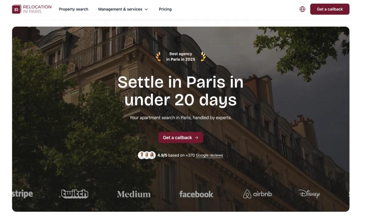 Relocation in Paris Agency