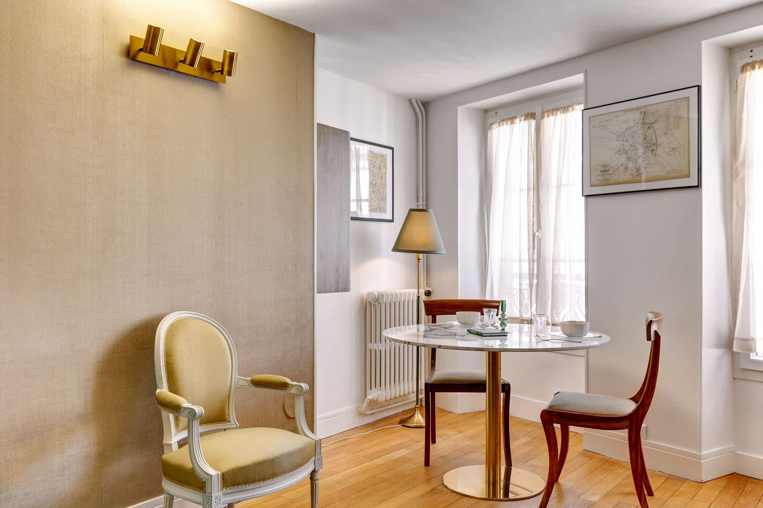 Appartement cosy dans le Marais.