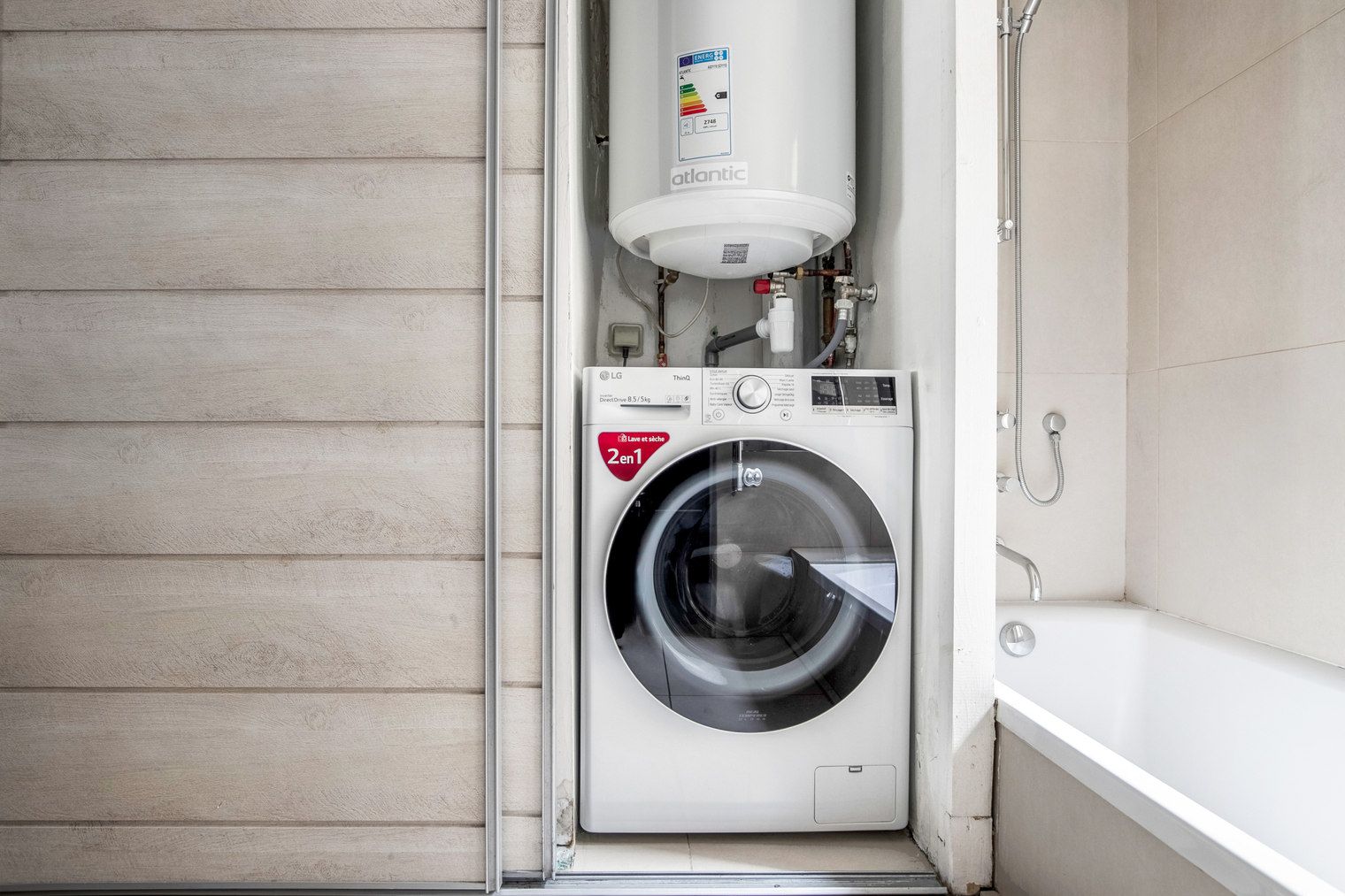 Rue des Petits Carreaux • Lave-linge