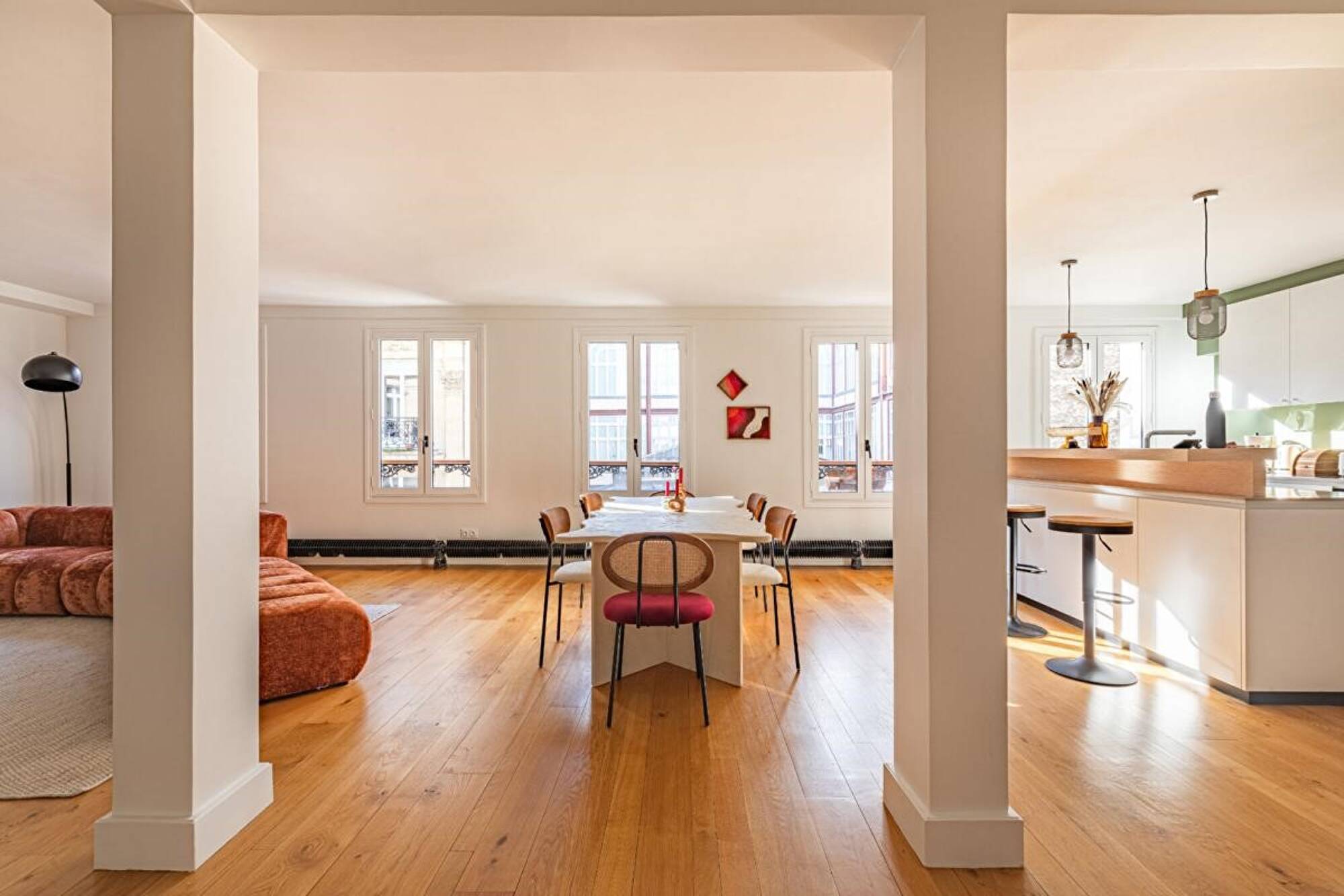 Rue Richer • Salle à dîner