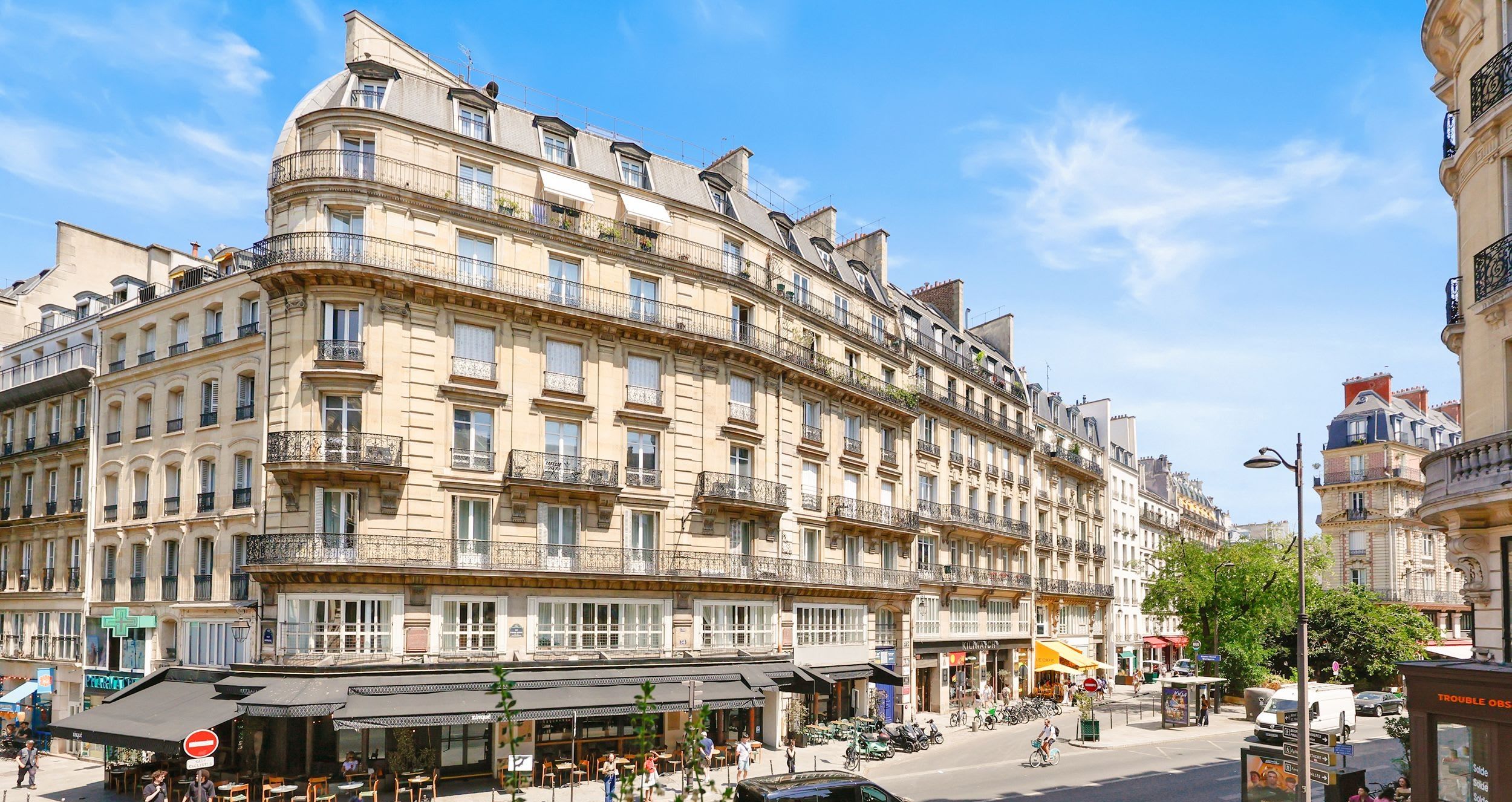 Duplex rue Montmartre, Montorgueil, Paris 2e