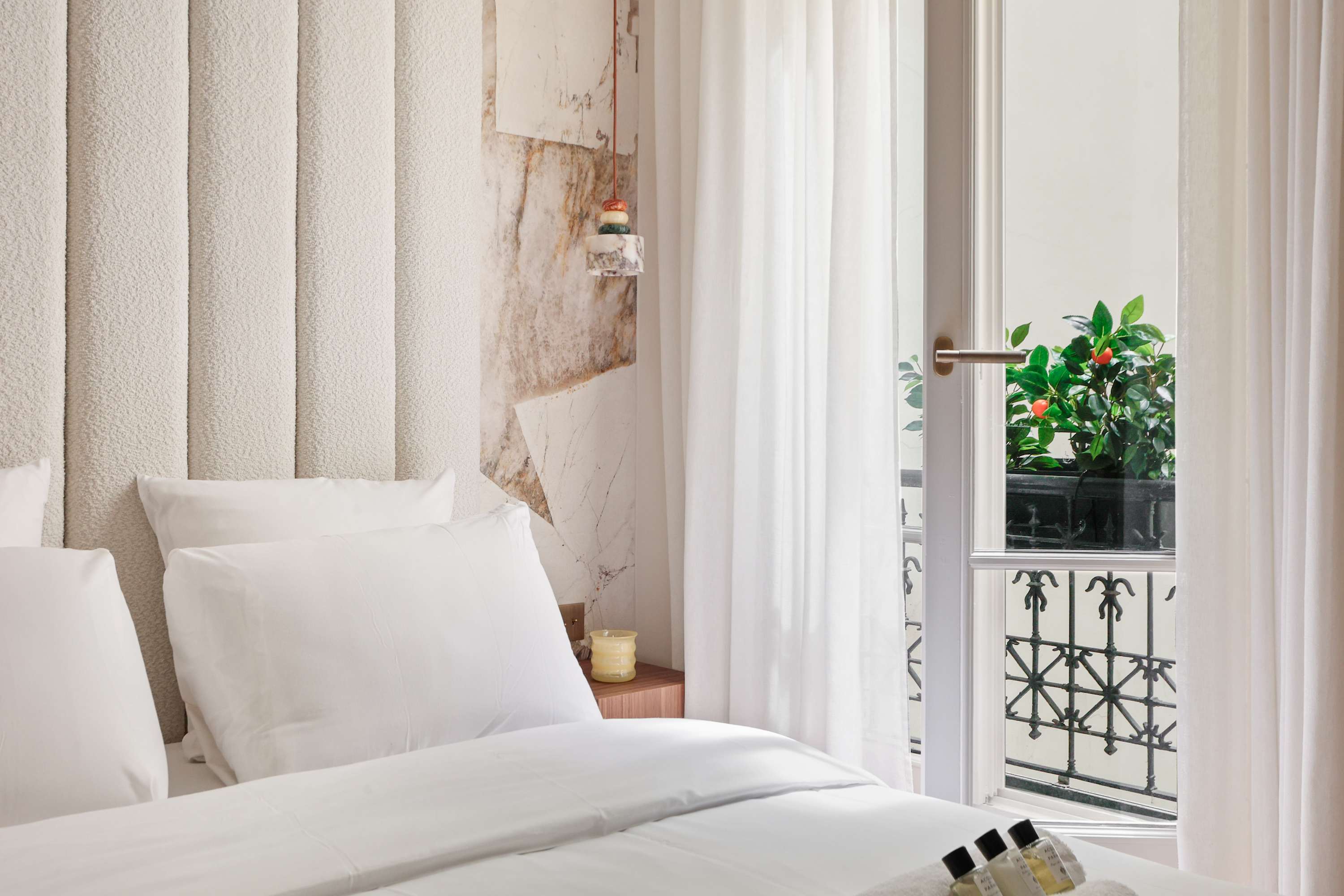 Architect-designed luxury apartment facing Le Bon Marché, Paris 6th, bright living room with Versailles parquet flooring and bespoke joinery