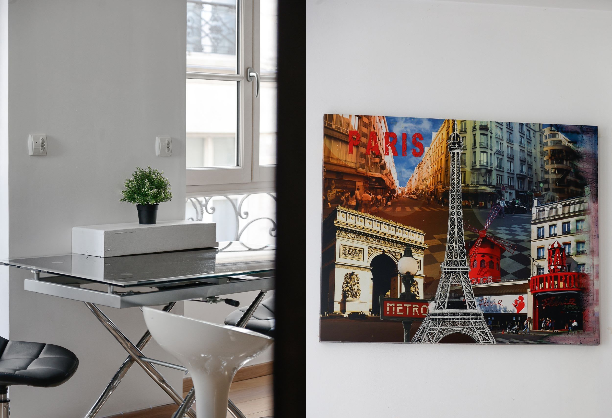 Appartement meublé lumineux avec mezzanine près de l'Odéon Saint-Germain Paris 6e