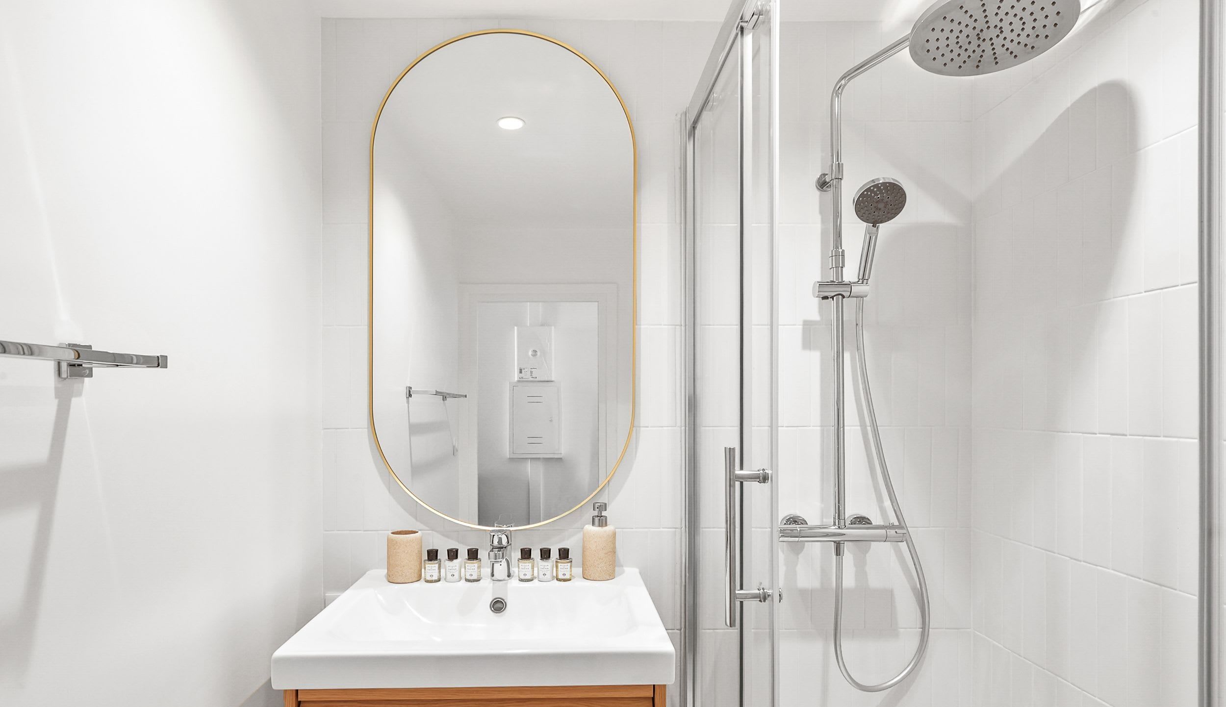 Bathroom with shower and toilet