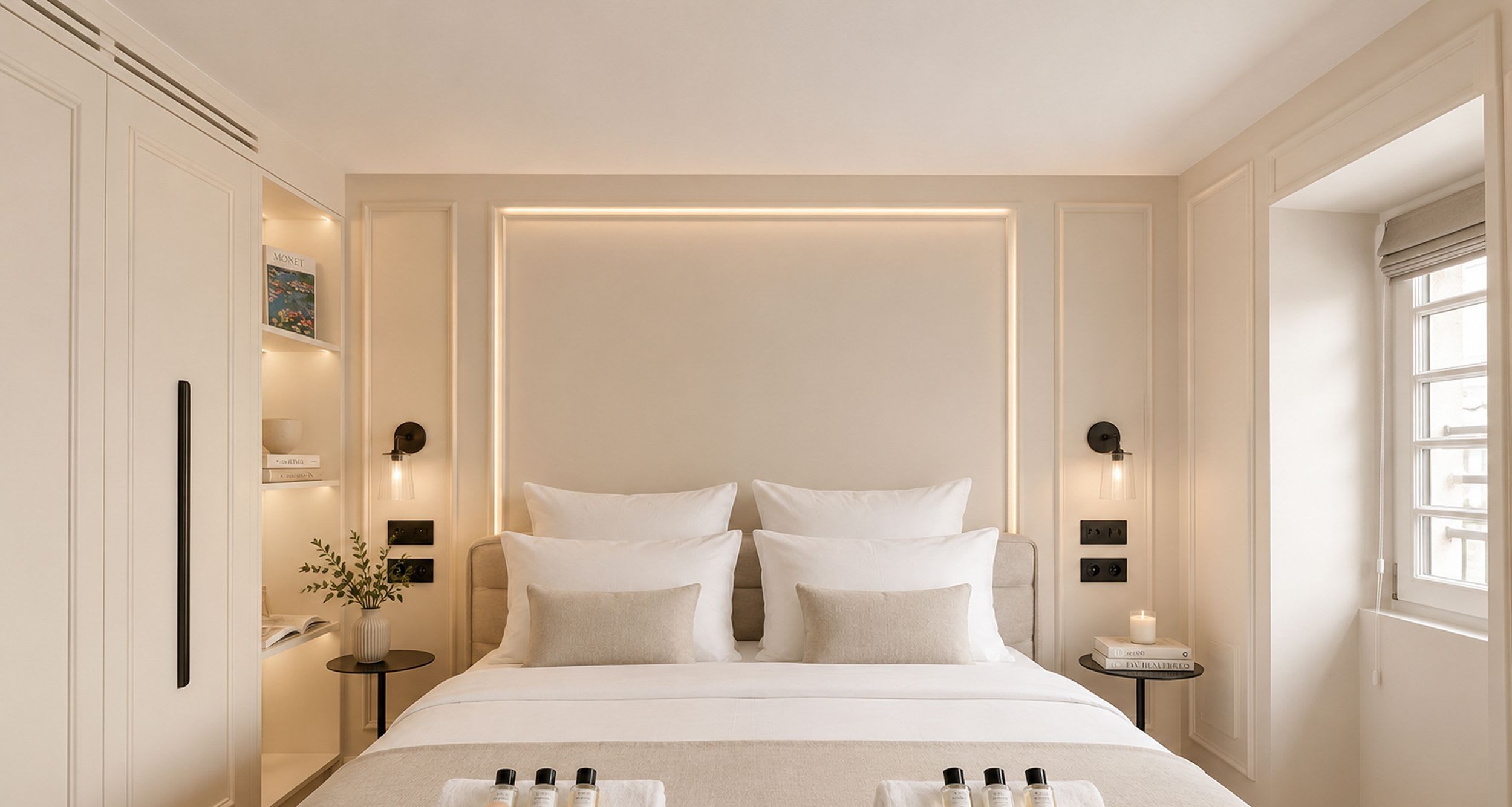 Appartement deux chambres rénové quai Malaquais, Saint-Germain, Paris 6e