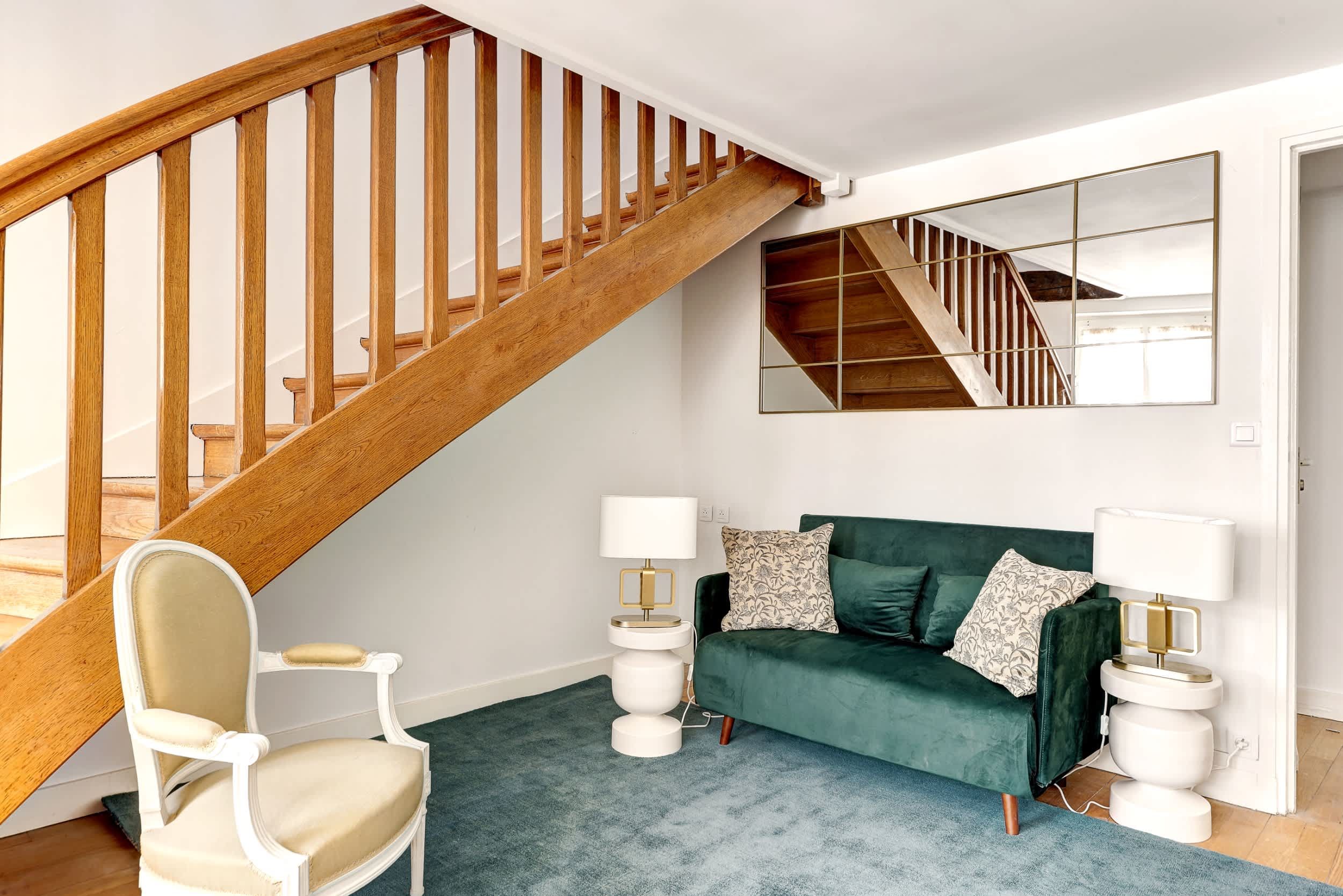 Appartement cosy dans le Marais.