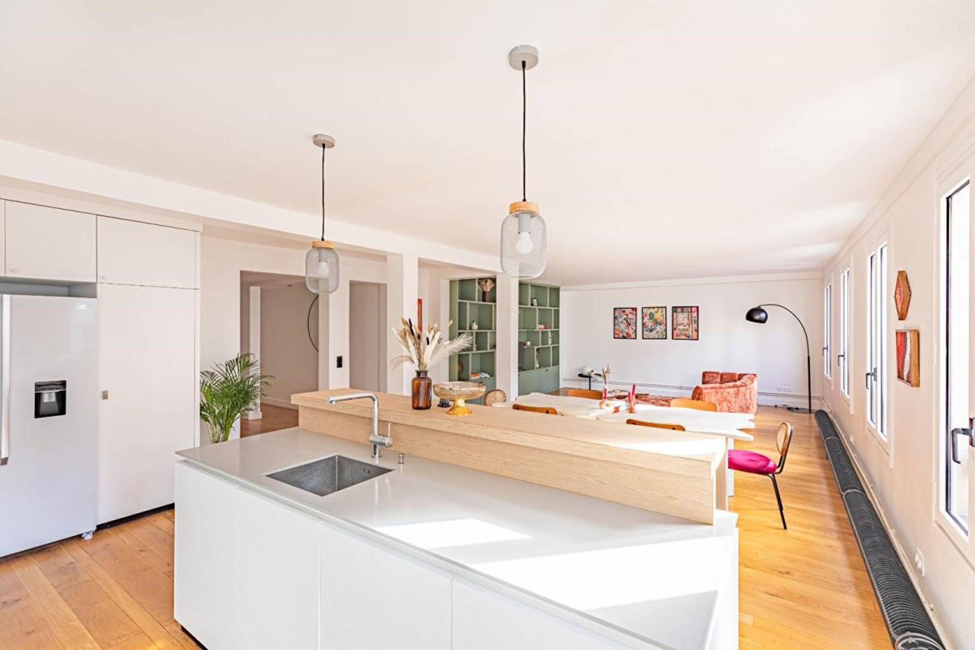 Rue Richer • Salon et Cuisine