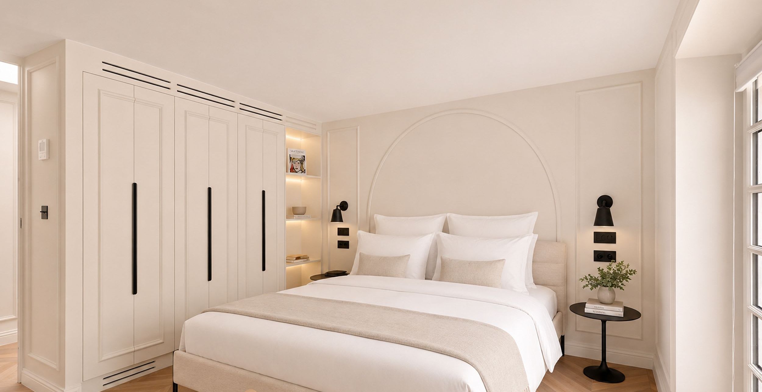 Appartement deux chambres rénové quai Malaquais, Saint-Germain, Paris 6e