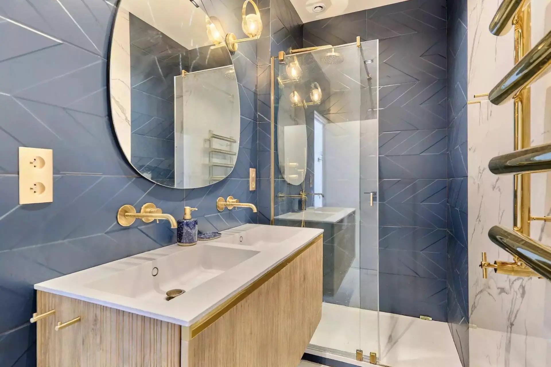 Bright fully furnished Paris apartment with elegant interiors, spacious living areas, balcony access, and comfortable amenities.