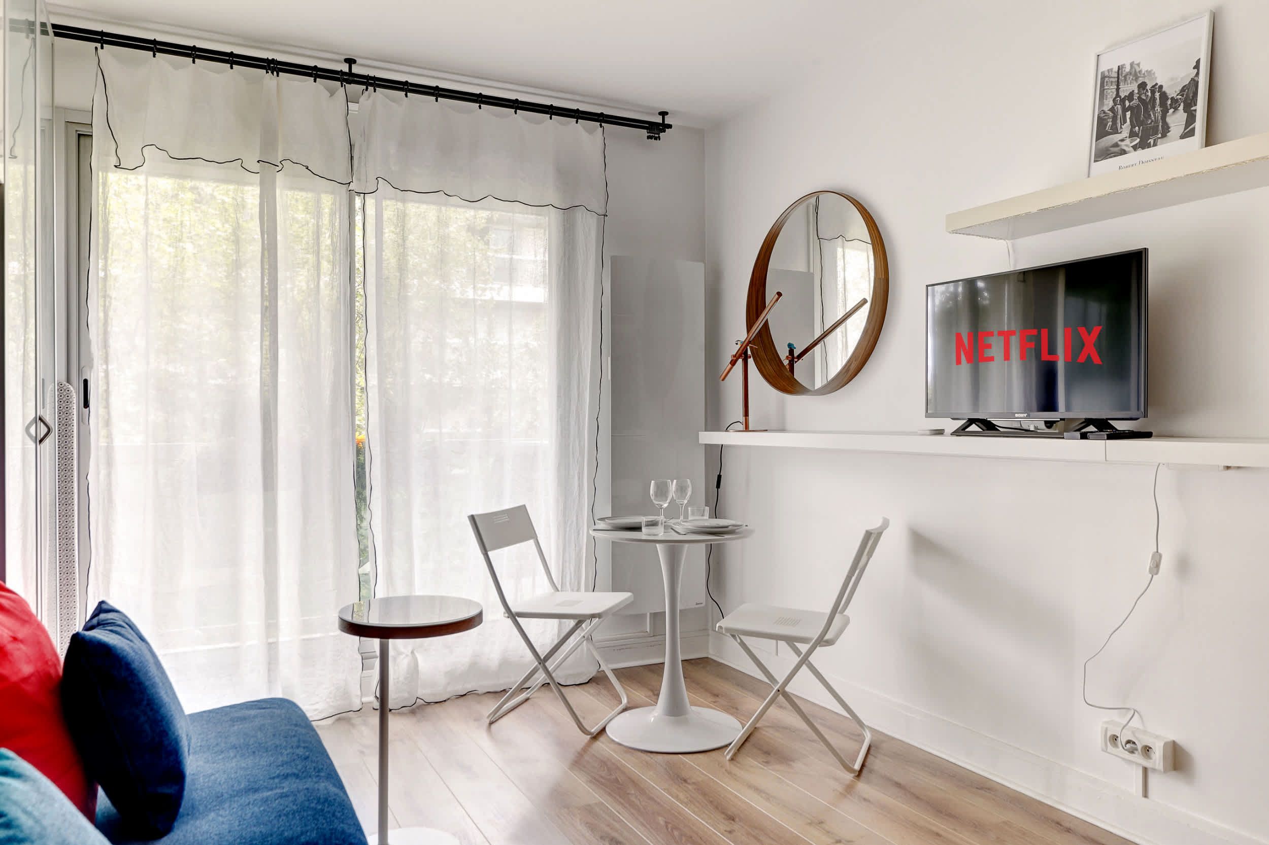 Studio meublé avec terrasse privée au 10 Rue Dranem, Paris 11ᵉ