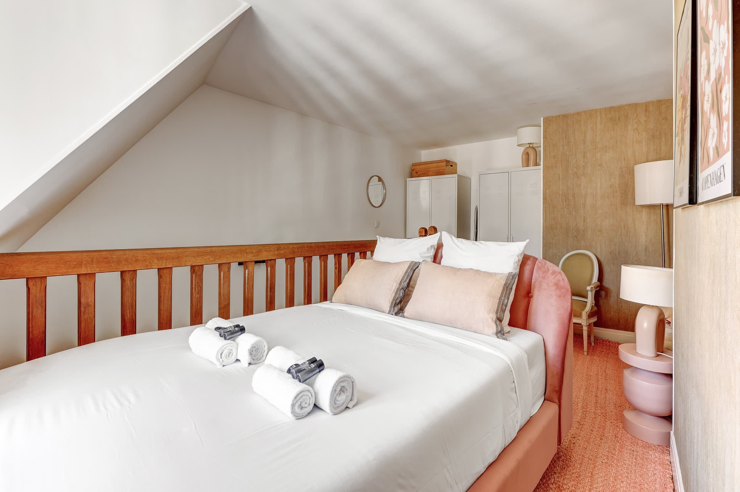 Appartement cosy dans le Marais.