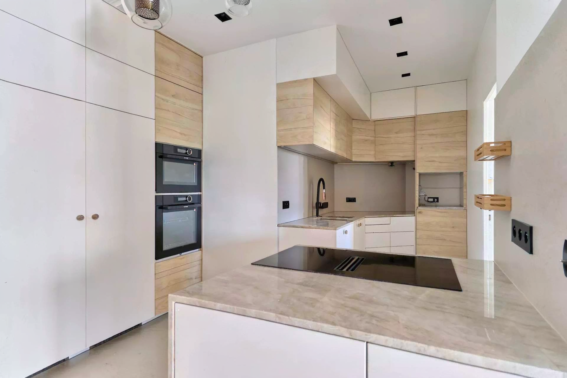 Bright fully furnished Paris apartment with elegant interiors, spacious living areas, balcony access, and comfortable amenities.