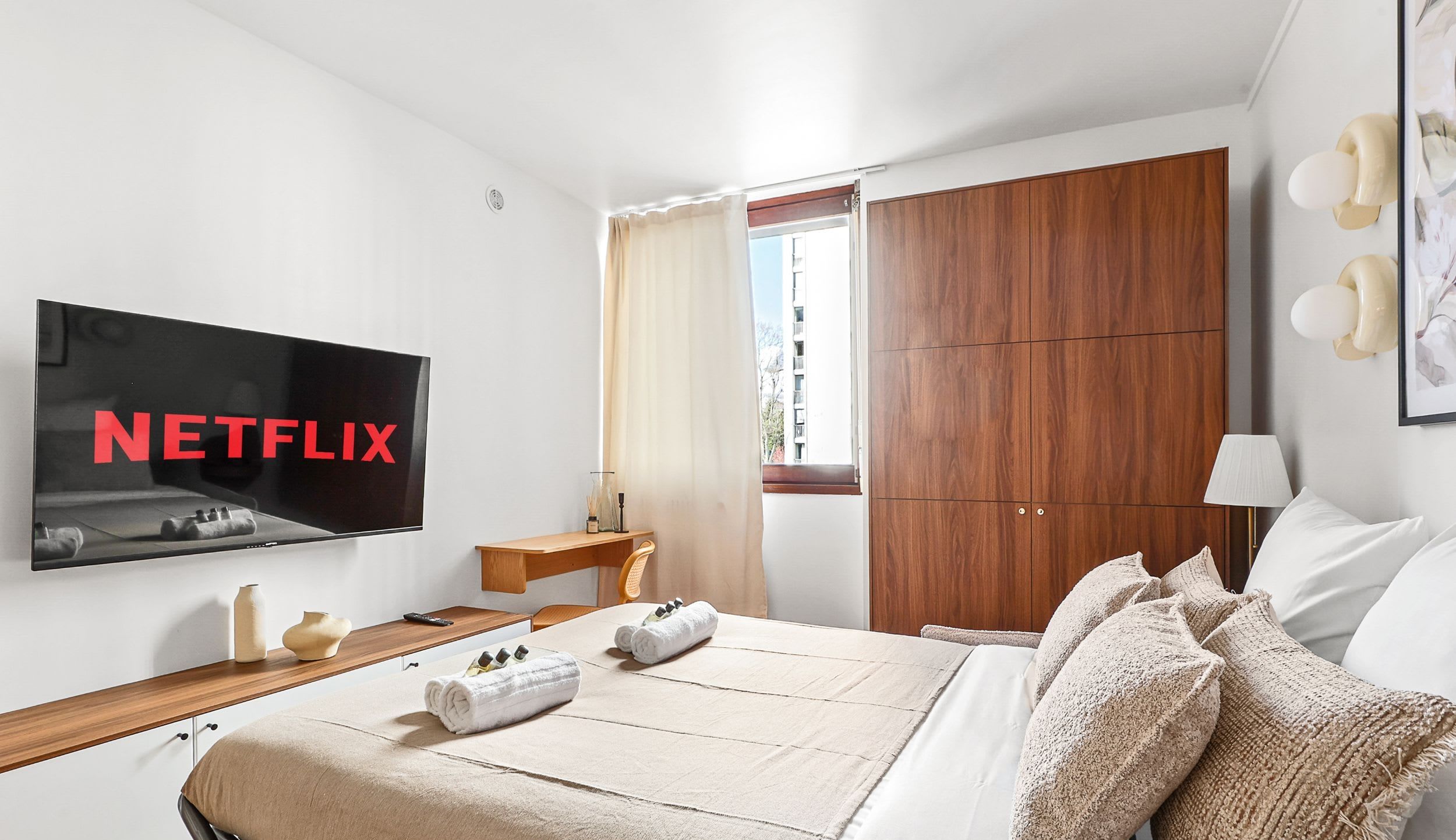 Comfortable sofa that converts into a double bed