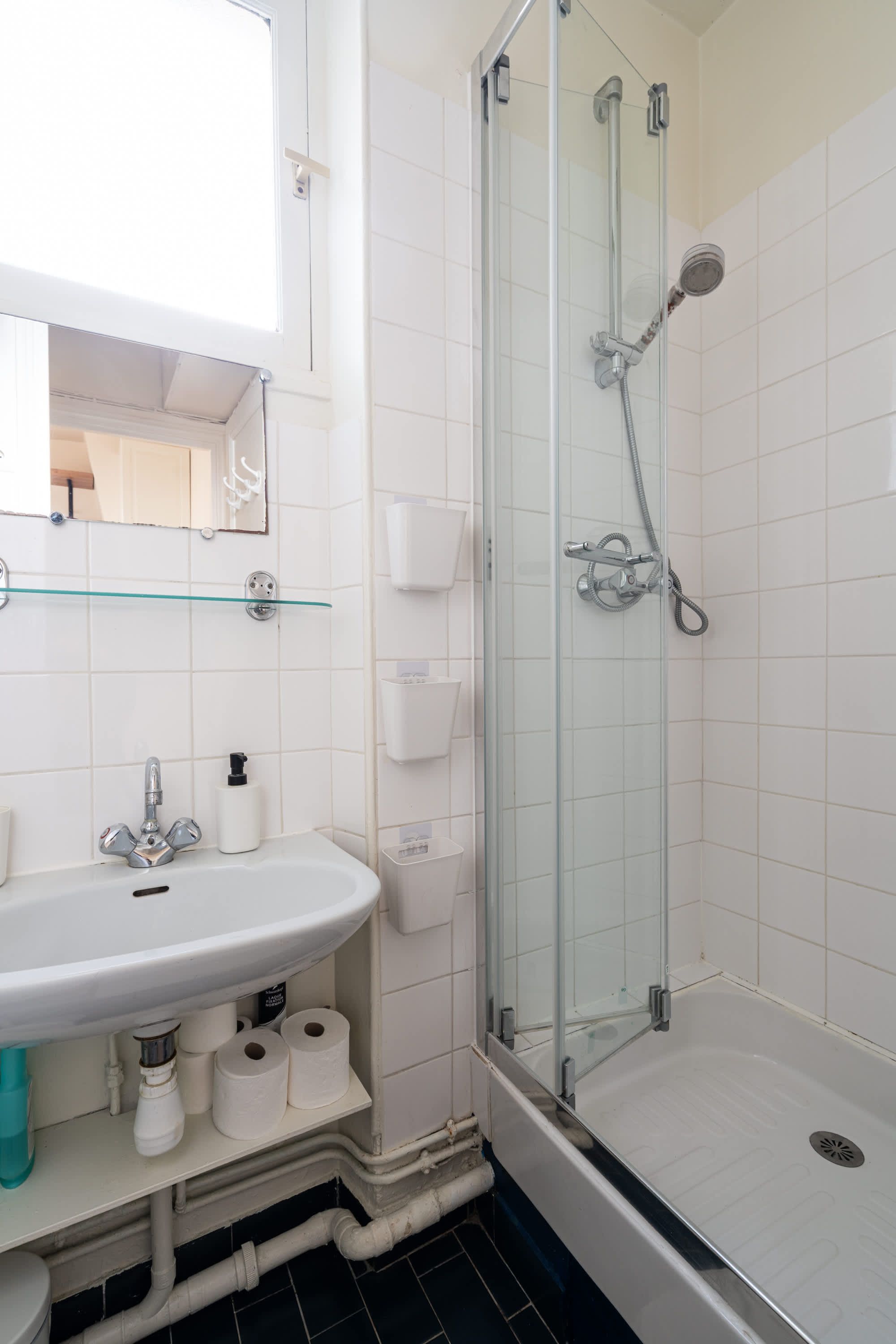Elegant Parisian apartments with bright living areas, cozy bedrooms, and fully equipped kitchens.