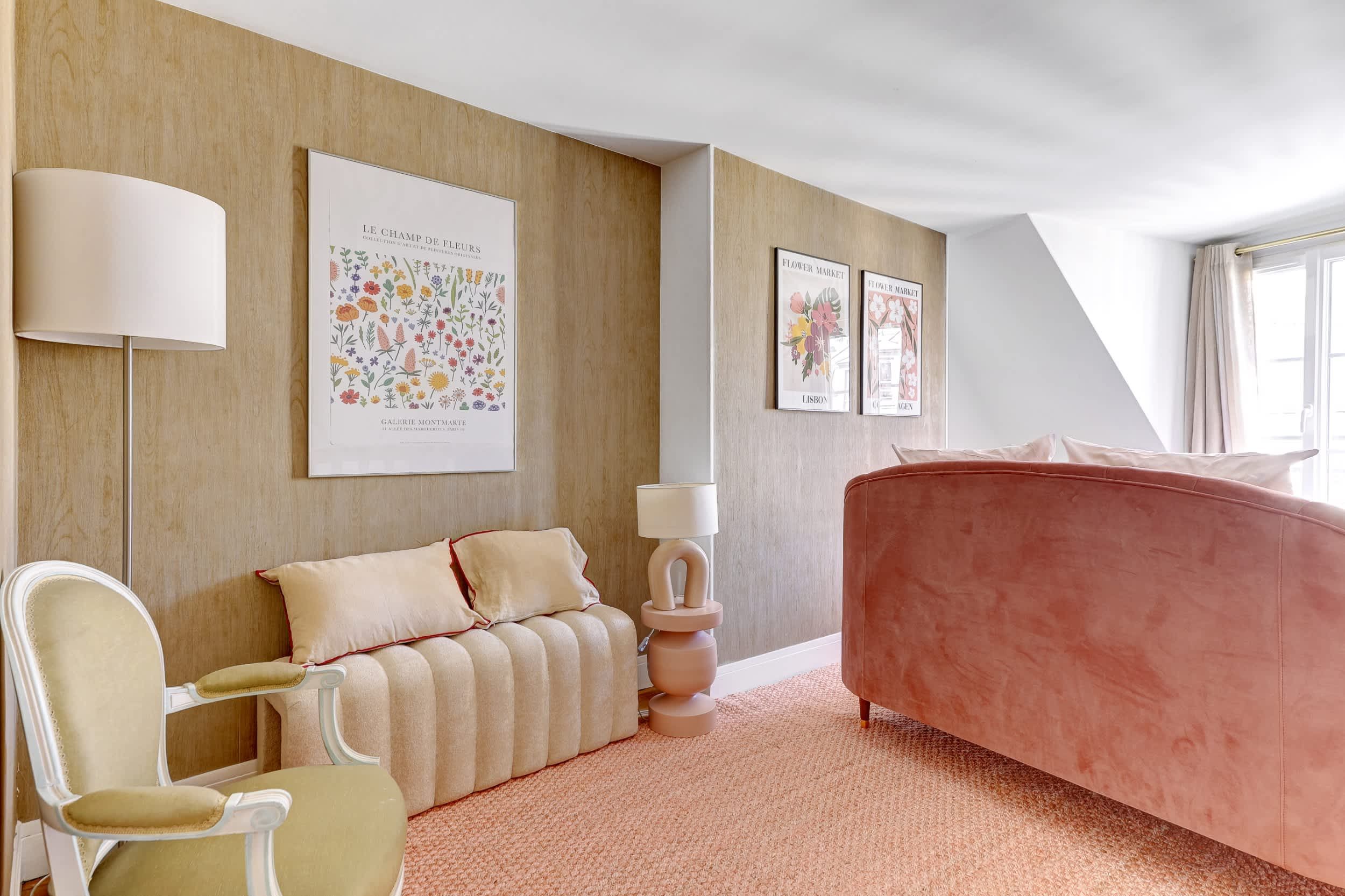 Appartement cosy dans le Marais.