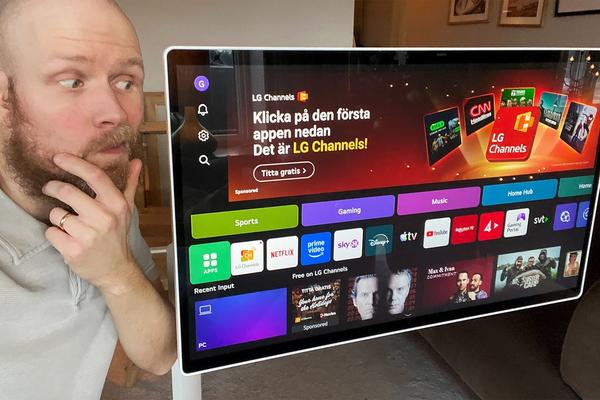 LG Swing - flexibel och innovativ skärm som bromsas av långsam touch