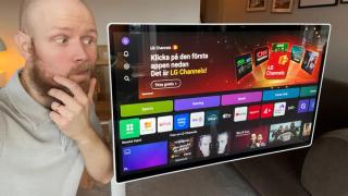 LG Swing - flexibel och innovativ skärm som bromsas av långsam touch