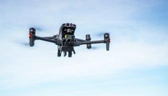 Drönare med värmekamera