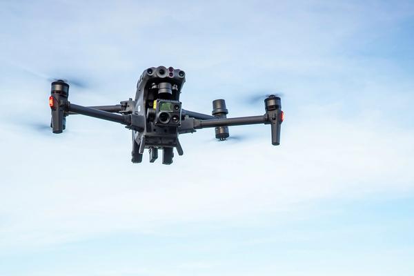 Drönare med värmekamera