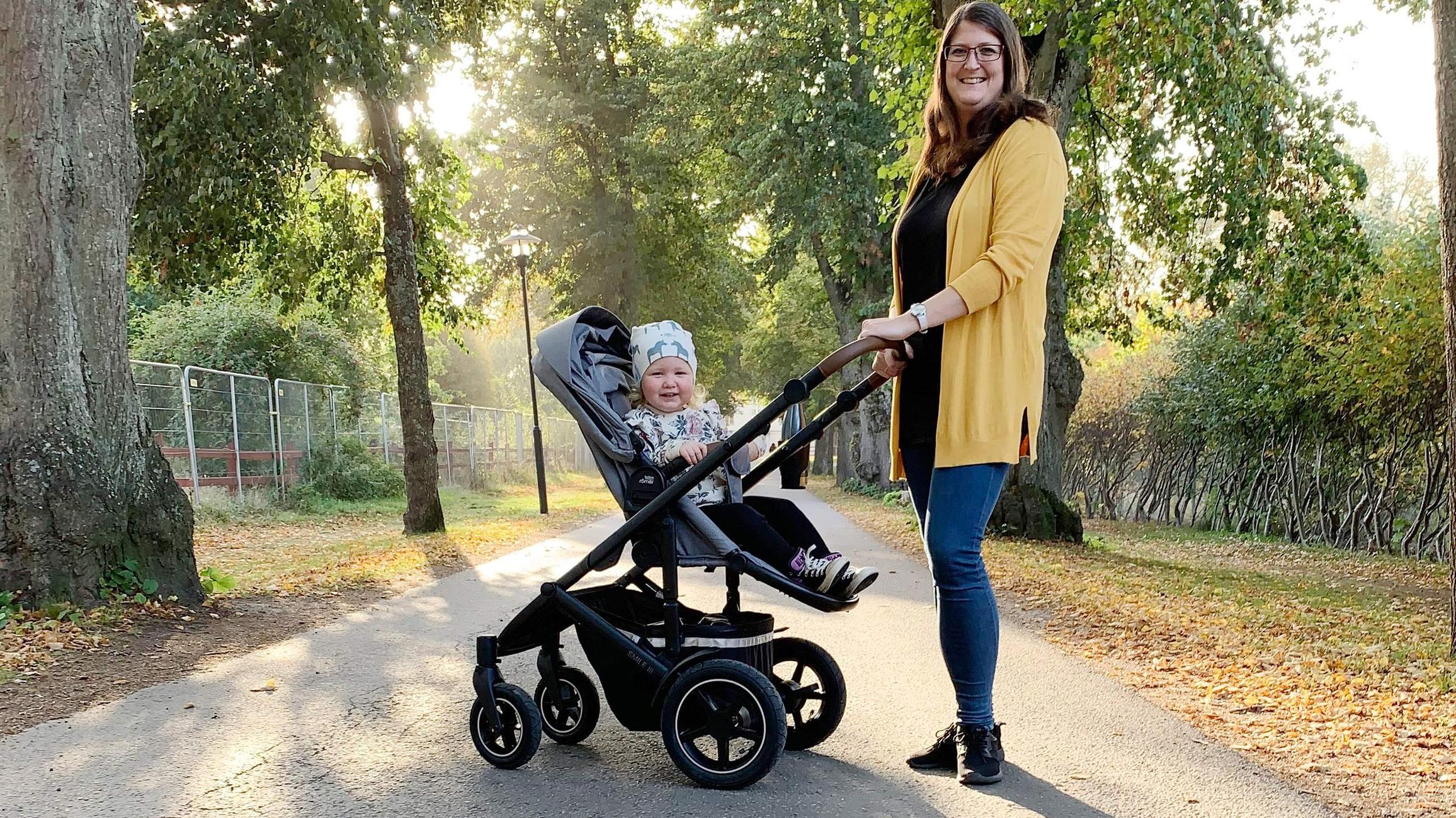 Britax Smile 3 - stabil, smidig och lättrullad allround-vagn