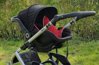 Babyskydd som passar barnvagnen