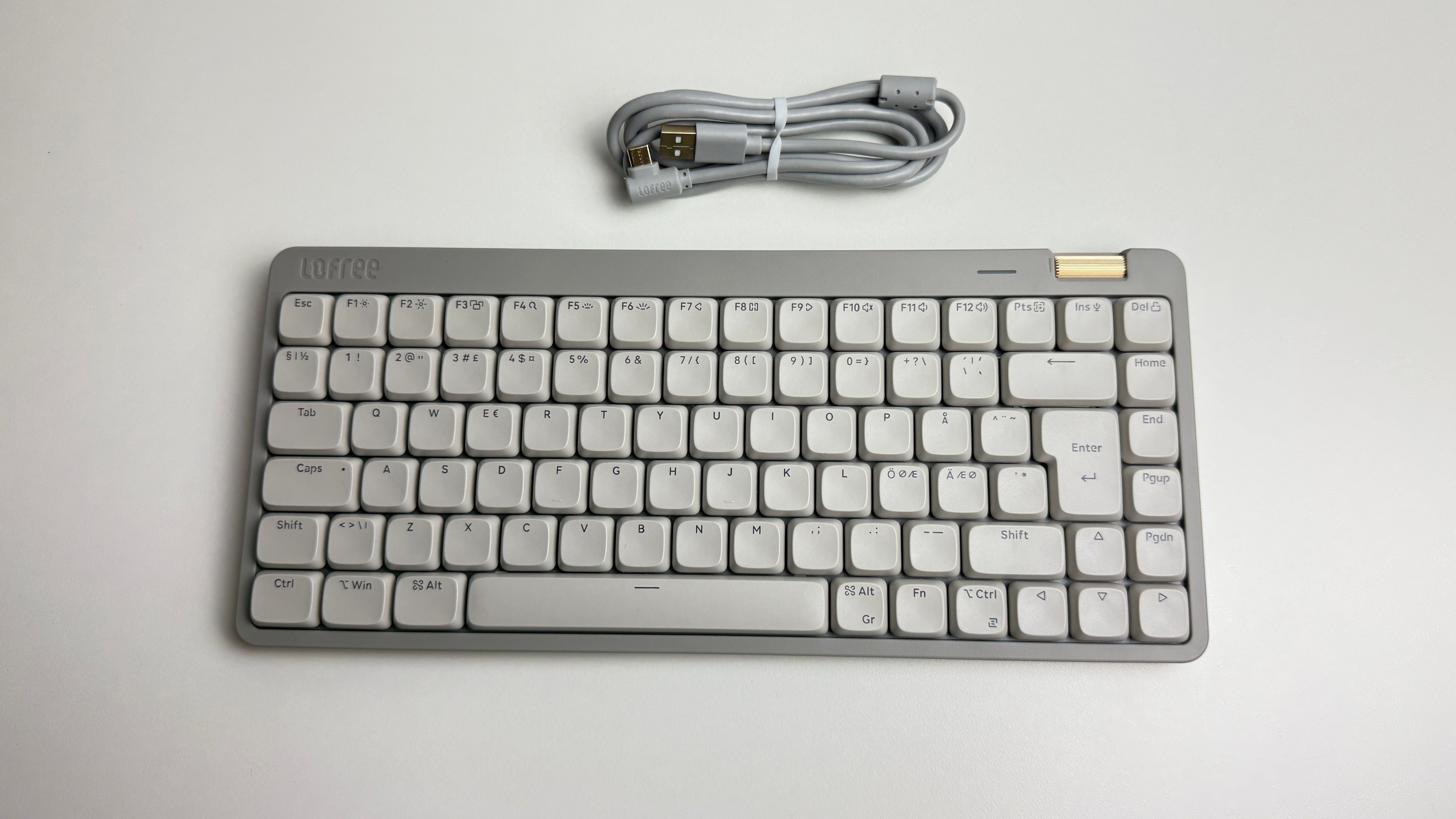 Lofree FLOW Lite - retrocharm med mekanisk känsla