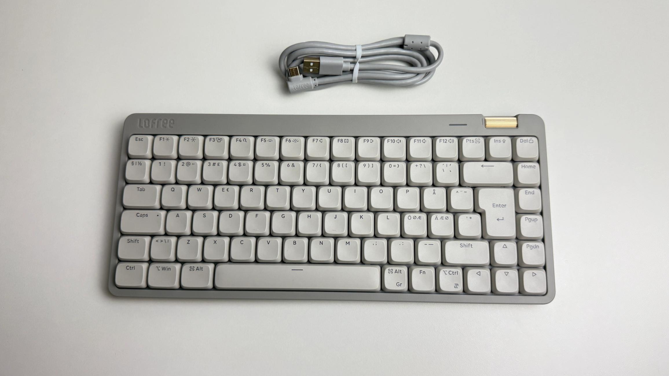 Lofree FLOW Lite - retrocharm med mekanisk känsla