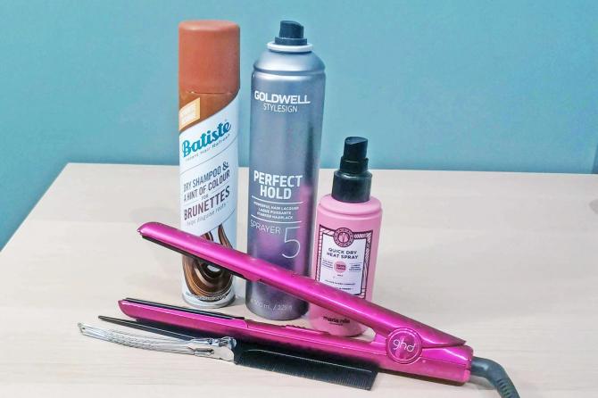 Torrschampon för brunt och mörkt hår