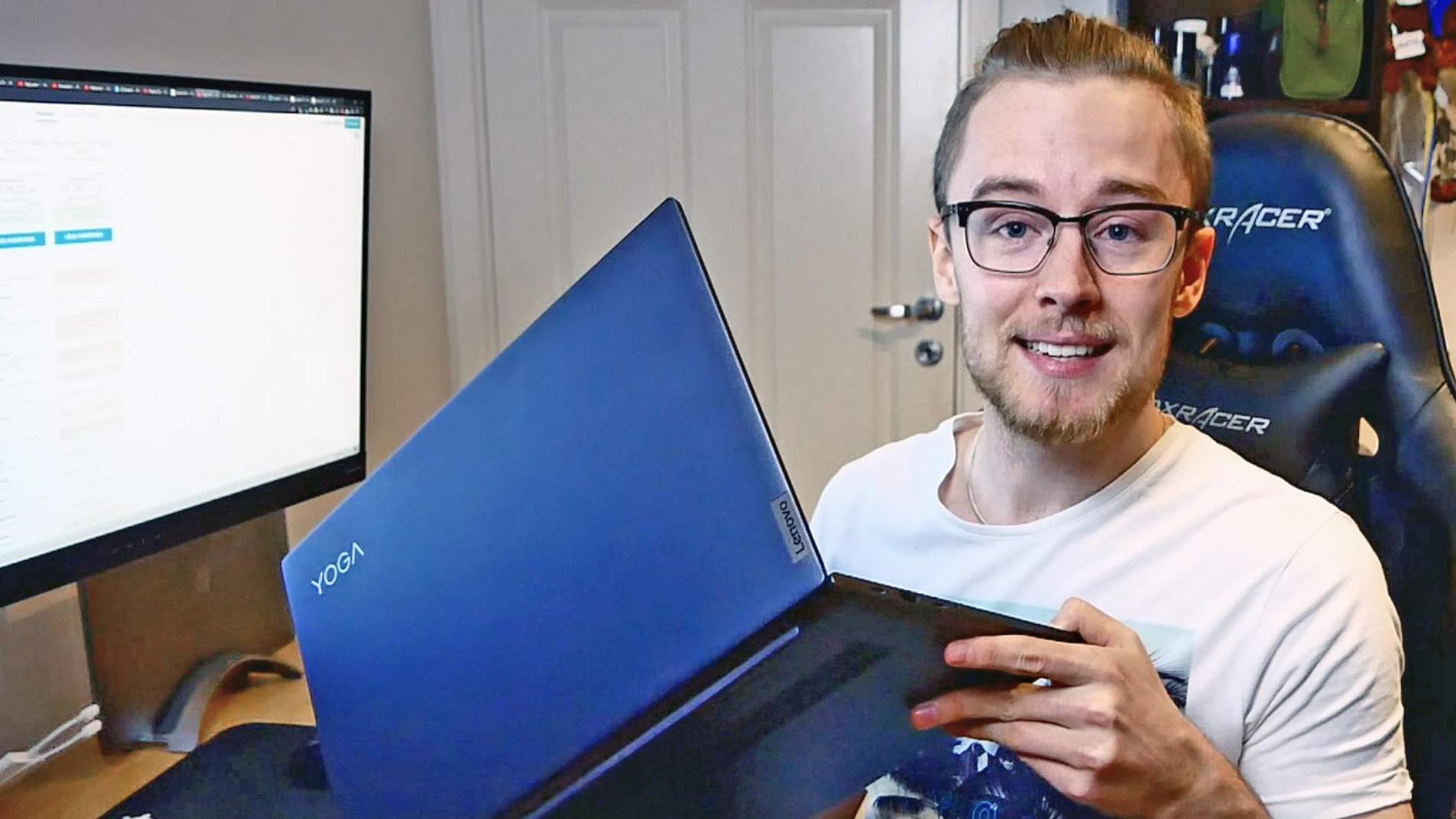 Lenovo Yoga Slim 7 - snygg och rejäl arbetsdator