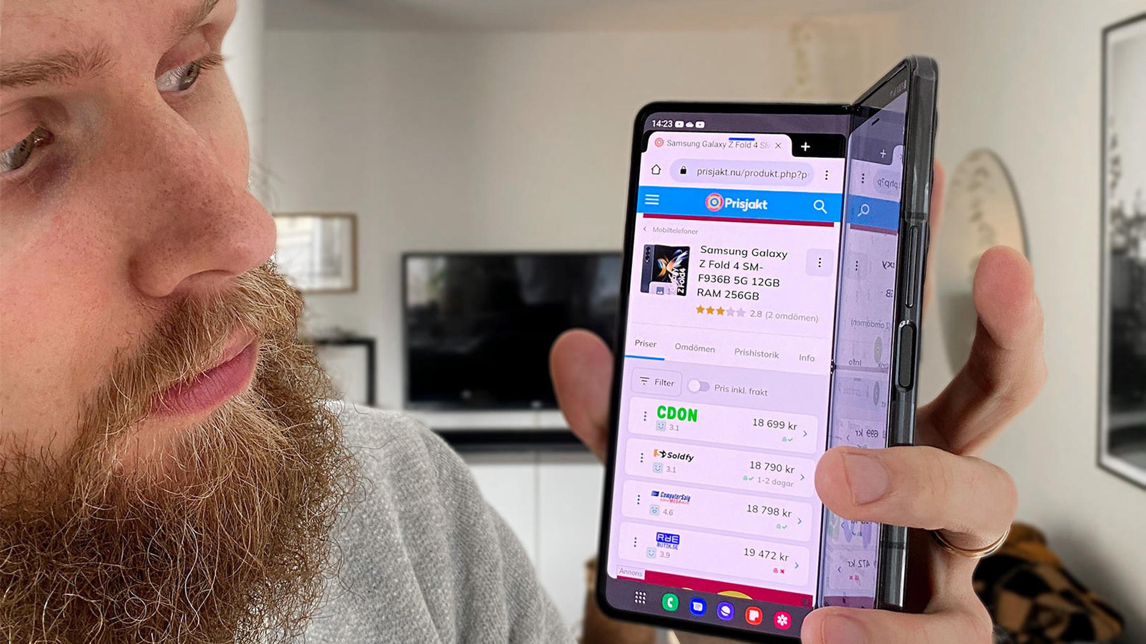 Samsung Galaxy Z Fold 4 - det bästa vikbara valet (men även mer än så)