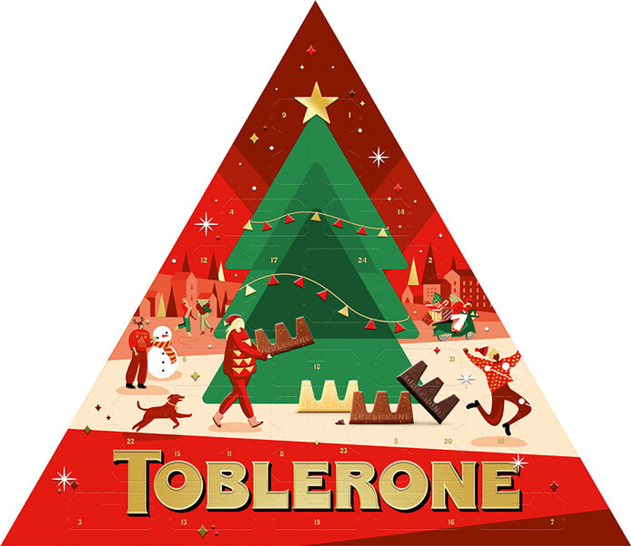 Toblerone Adventskalender