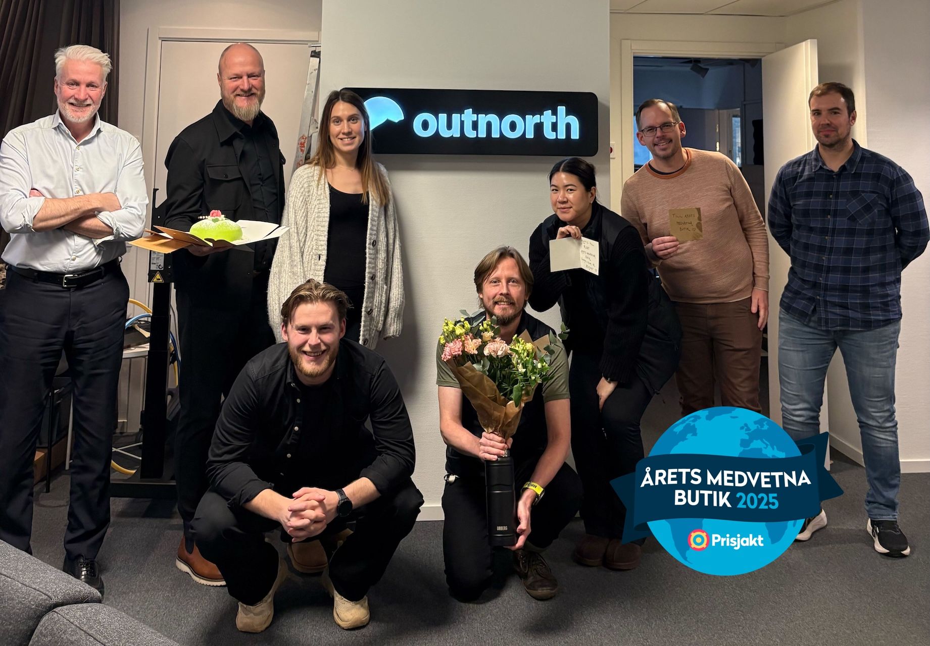 Outnorth vann jurypriset Årets medvetna butik 2025.
