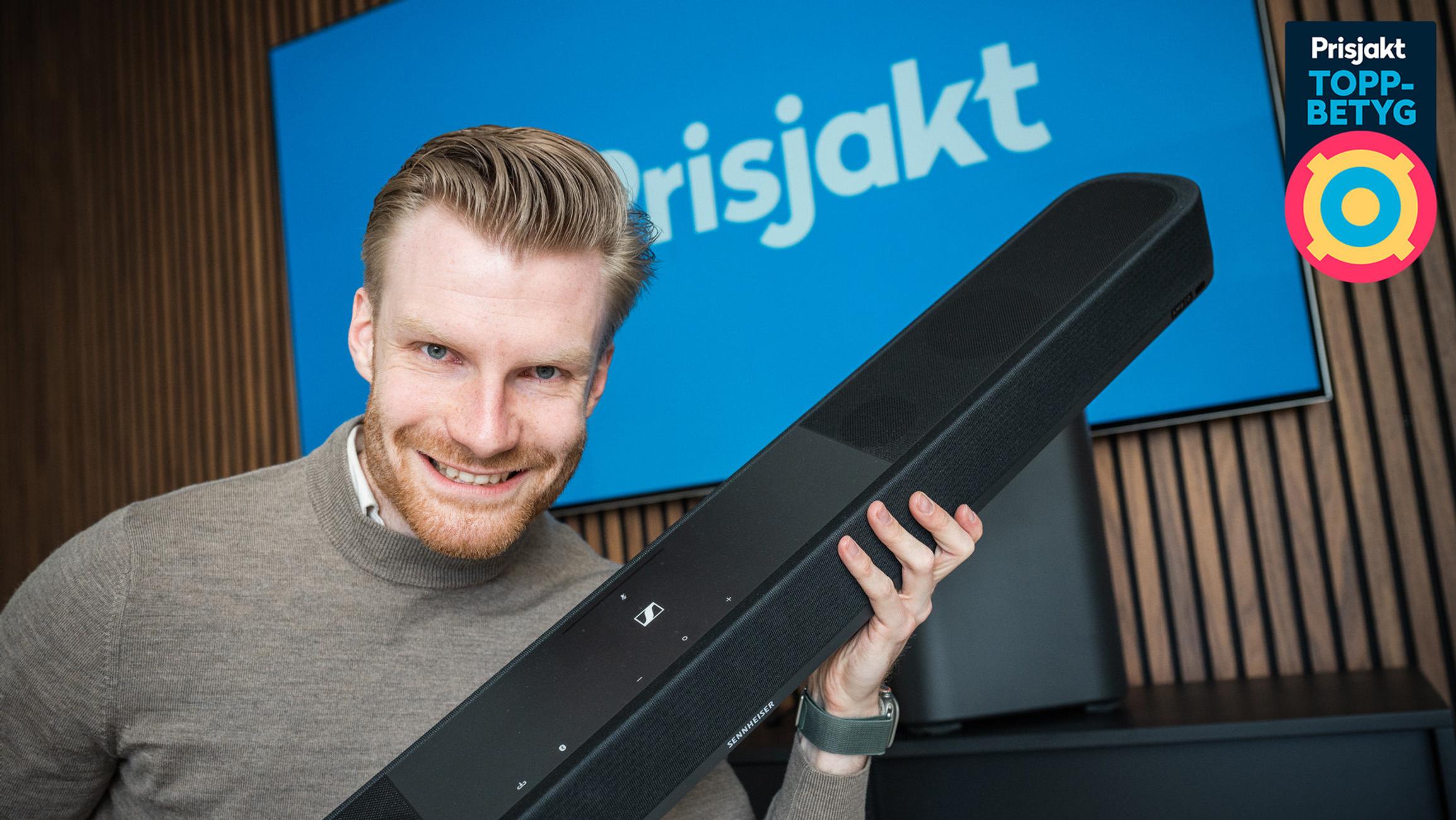Sennheiser AMBEO Plus - Lyx-soundbar för dig med höga krav (och platsbrist)