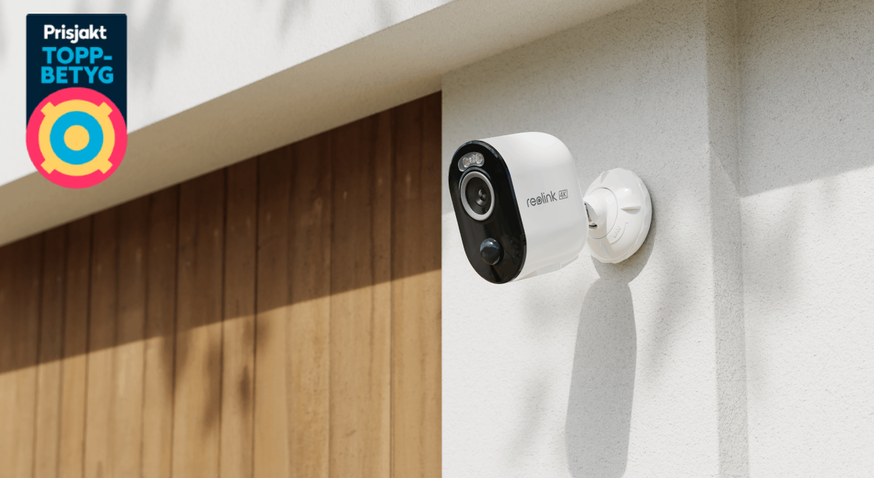 Argus övervakningskamera på hus