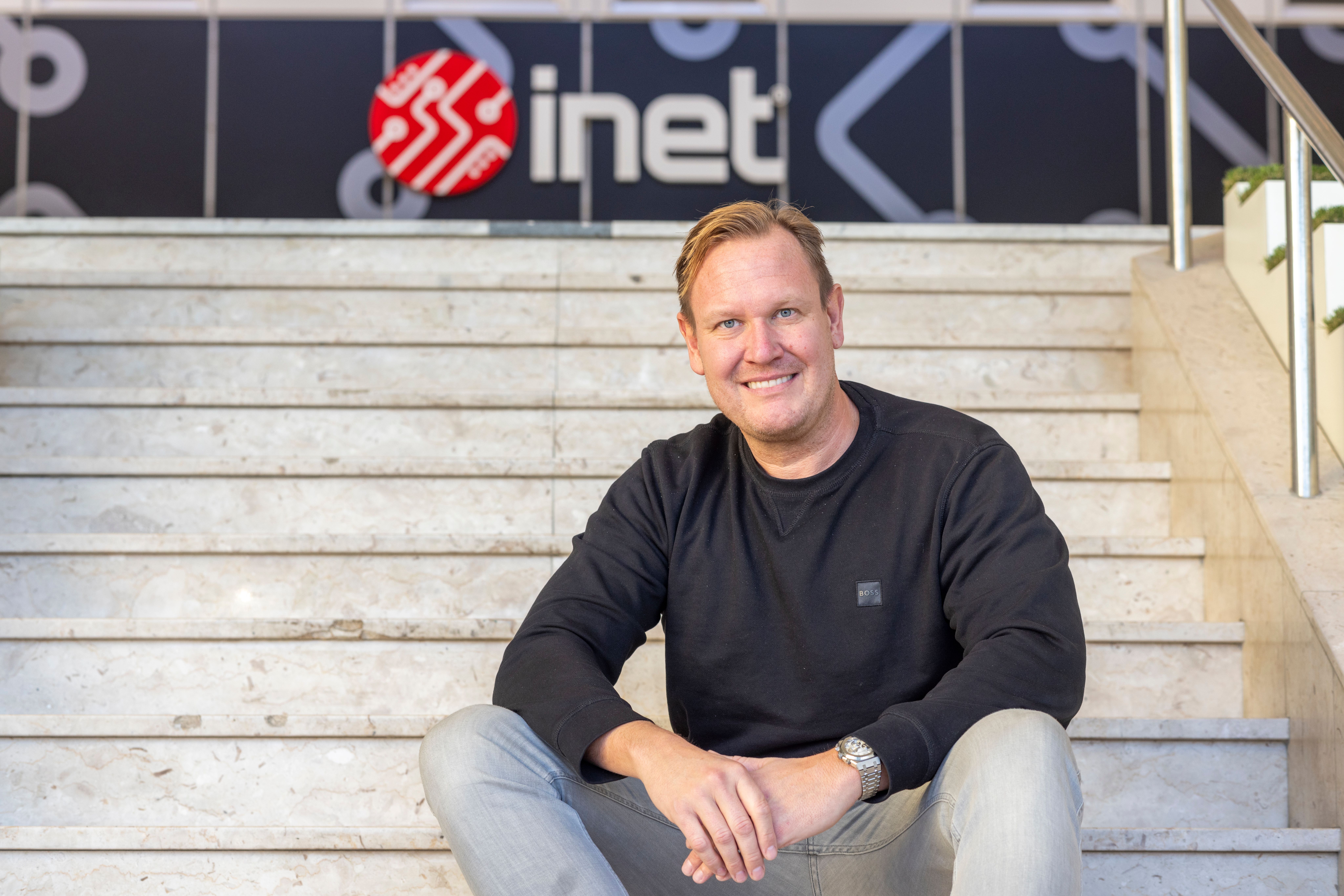 Erik Wickman, vd på Inet