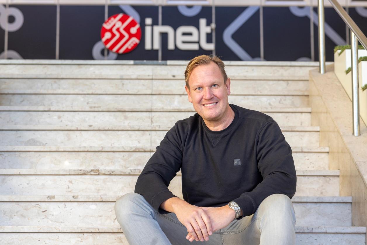 Erik Wickman, vd på Inet