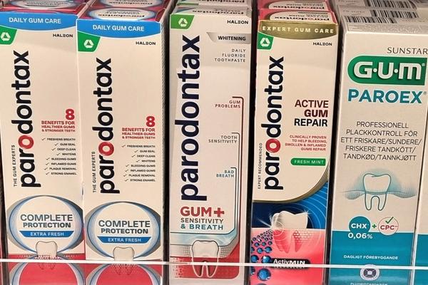 Bästa tandkrämerna mot inflammation