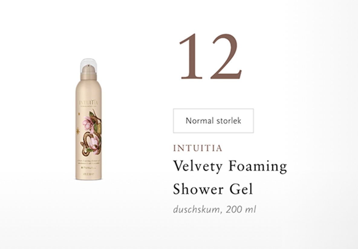 Velvety Foaming Shower Gel Intuitia - Ingår i Diorama