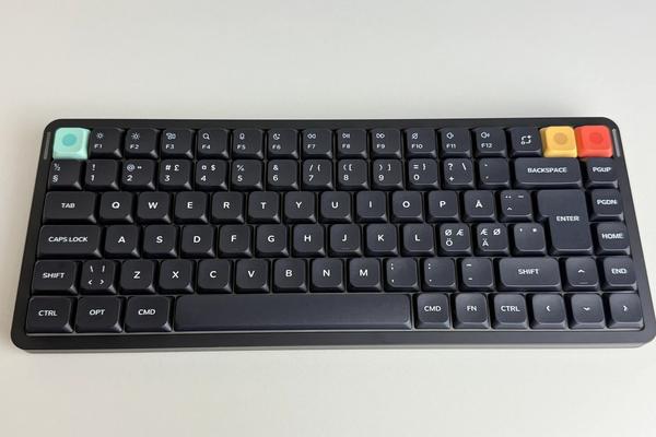 NuPhy Air75 V3 - tyst lågprofilstangentbord med extrem batteritid