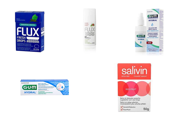 Bästa produkterna mot muntorrhet