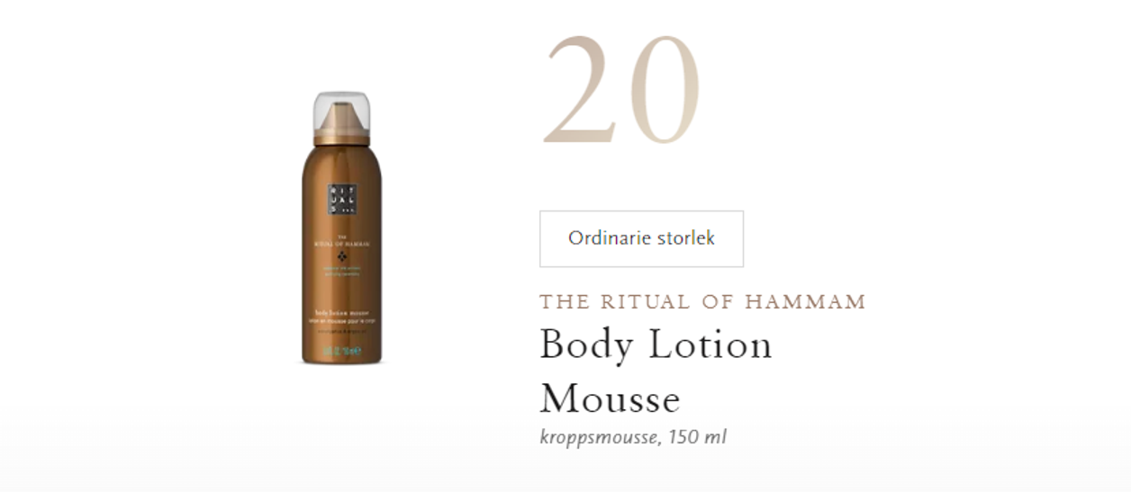 The ritual of hammam - Inkludert i Premium